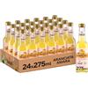 Lurisia La Nostra Aranciata Amara, Bevanda Analcolica Prodotta con il Succo delle Arance Italiane e l'Estratto di Melangolo di Puglia - 24 Bottiglie in Vetro da 275ml