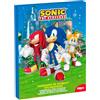 dekora - Calendario dell'Avvento Sonic the Hedgehog - 50 g Cioccolato al Latte - Calendario Avvento Bambini 2025 - Videogiochi Sega - 24 Cioccolatini Regalo
