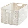 CURVER Cestino crema stile L