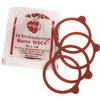 Weck - Guarnizioni in gomma per conserve, 10 pezzi, Dimensioni: 94 x 108 mm