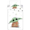 AC-Déco Disney - Parure da letto in cotone Star Wars: bambino Yoda, 140 x 200 cm