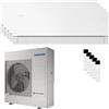 Samsung Condizionatore Samsung WindFree Première Plus penta split 7000+7000+7000+7000+12000 BTU inverter A++ wifi unità esterna 10 kW AJ100TXJ5KG/EU/AR70H07CA