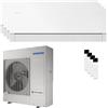 Samsung Condizionatore Samsung WindFree Première Plus quadri split 12000+12000+12000+12000 BTU inverter A++ wifi unità esterna 10 kW AJ100TXJ5KG/EU/AR70H12CAA