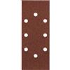 kwb Strisce abrasive 93 x 230 mm in corindone nelle grane 40, 80, 120, 180, incollaggio di alta qualità, robusto supporto di carta, universale per il taglio di legno e metallo