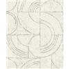 Rasch Wallpaper 653618 - Carta da parati in tessuto non tessuto con motivo grafico e geometrico in bianco della collezione Welcome Home