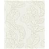 Rasch Tapeten 822601 - Carta da parati in tessuto non tessuto con foglie, collezione Color your life - 10,05 m x 0,53 m (lunghezza x larghezza)