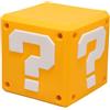 Paladone Lampada Super Mario Blocco SquishyGlo - Luce notturna LED in silicone ricaricabile, prodotto ufficiale Nintendo