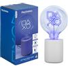 Paladone, Lampada con lampadina neon a LED decorativa con simboli PlayStation, con lampadina in vetro E27, regalo giocatore Sony con licenza ufficiale, per decorare camere da letto, case, sala giochi