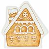 THUN - Piatto a forma di casetta in porcellana Thunland - 30x30 CM