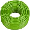 Relaxdays Tubo Flessibile da Giardino, Pompa Irrigazione 70 m, Aiuole e Prati, Attacco 1/2, in Plastica, Verde Chiaro