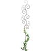 Relaxdays Supporto per Piante Rampicanti da Giardino, 1 pz. Traliccio di Sostegno per Edera, 160x30 cm, Metallo, Marrone, Ferro