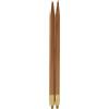 Seeknit - Seeknit Koshitsu Bambù (12.5cm, 6.50mm, Dimensioni della vite M4) Intercambiabile Circolare Punte per Ferri da Maglia - 2 Pezzi