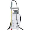 Relaxdays Nebulizzatore a Pressione, Spruzzatore, Ugello Regolabile in Ottone, Piante, Cintura, 5 Litri, Bianco Grigio