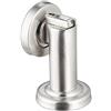 Relaxdays Fermaporta Magnetico, Blocca Porta a Calamita, Acciaio Inossidabile, Fissaggio a Pavimento & Muro, argento