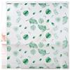 Relaxdays Tenda per Doccia, 160x240, Vasca da Bagno, Idrorepellente, Montaggio a Soffitto, Rullo Finestra, Bianco/Verde
