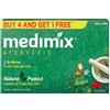 Medimix Ayurvedic Classic 18 Herbs Soap, 125 g (4 + 1 Offer Pack)