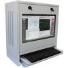 Techly Armadio di sicurezza Techly per PC, monitor LCD e tastiera bianco