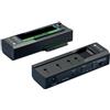 Techly Adattatore-Duplicatore Techly per HDD-SSD SATA 2.5-3.5" e SSD NVME M.2 Nero