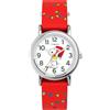 Timex Peanuts x Weekender Snoopy Santa Hat TW2Y39500 - Orologio da donna da 31 mm, cinturino in tessuto rosso e quadrante bianco