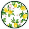 Fade Piatto Rotondo Jaffa D 35,5 Cm in Melamina - Vassoio Grande Resistente per Tavola e Cucina