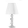 Fade Lampada in Cristallo Murano H 67 Cm - Lampada da Tavolo Elegante Design Classico