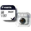 Varta Batteria bottone Varta 1,55V V357 Ossido d'Argento confezione da 1 pila
