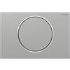 Geberit Placca Geberit Sigma10 Round Spazzolato / Lucidato | 115.758.SN.5 Acciaio Spazzolato