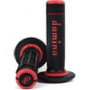 Domino 1295349 Manopole, Nero/Rosso, Set di 2