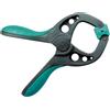 wolfcraft Morsetto a molla PRO, 40 mm I 3630000 I Aiutante versatile ideale per progetti di fai da te e modellismo