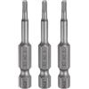 QUARKZMAN 3pz H2,5 Chiavi a Brugola per Punte da Trapano 2,5mm Punte Metriche Piane 1/4 Attacco Esagonale 50mm (2) Punta Cacciavite Esagonali Magnetico Lungo Industriale per Viti