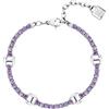 Brosway Bracciale Donna, Bracciale Tennis in Acciaio | Collezione Desideri - BEI077