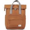 Roka London Canfield B - Zaino piccolo in nylon sostenibile, Crusca, S