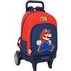 Safta Compact With Remove Evolutive Trolley Super Mario Trick Backpack One Size