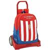 safta Zaino Schienale Ergonomico Real Sporting De Gijon Con Trolley Safta Evolution