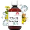 B.O.T cosmetic & wellness Glicerina Liquida Vegetale Pura e Bio - Glicerina per Bolle di Sapone, Olio Idratante Viso e Corpo, Base Cosmetica Fatta in Casa 100% Naturale - 250 g