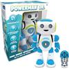 Lexibook Jr. Robot intelligente che legge nei pensieri giocattolo per bambini e bambine, Powerman Junior danza suona musica quiz animali karaoke programmabile STEM Blu/Verde, ROB20FR