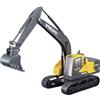 Burago 18-32086 BBURAGO - ESCAVATORE CINGOLATO - Volvo EC220E - Scala 1:50 - modellino in metallo