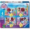 Ravensburger - Puzzles Disney Jr Ariel | Puzzle Bambini | Puzzle Bambini 3 Anni O Più | 4 In A Box Puzzles 12-16-20-24 Pezzi | Dimensione 19x14cm | Regalo Bambina 3 Anni O Più