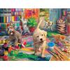 Ravensburger Puzzle 16801 - Animal Artists - 750 pezzi Large Pieces, puzzle divertente con pezzi più grandi per tutta la famiglia