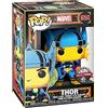 Funko POP Marvel: Black Light - Thor Giocatollo, Multicolore, 48847