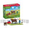 SCHLEICH ZONA LAVAGGIO CON MUCCHE