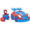 Jazwares Spidey And His Amazing Friends Veicolo con Figura di Giocattolo, Multicolore, SNF0019