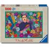 Ravensburger Puzzle 1000 Pezzi, Frida Kahlo- Puzzle Adulti +14 anni, 70 x 50 cm, Puzzle per Adulti Frida Kahlo, Idee Regalo Frida Khalo