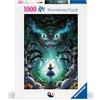 Ravensburger Puzzle 1000 Pezzi, Avventure con Alice - Puzzle Adulti +14 anni, 70 x 50 cm, Puzzle per Adulti, Collezione Meravigliosa Illustrazione, Idee Regalo