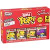 Funko Bitty POP! 4 Pack: The Simpsons - Maggie, Homer, Barney Gumble, Mystery Mini Figure - 1 in 6 chance of receiving the rare Chase variant - Styles may vary - 0,9 pollici (2,2 cm) Da collezione