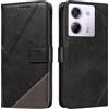 XINNI Cover per Xiaomi Poco M7 PRO 5G Custodia | Cellulare Libro Antiurto Flip Pelle PU/TPU