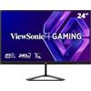 ViewSonic VX2479A-HD-PRO Monitor 24 Pollici Gaming 240Hz, Full HD 1920p x 1080p, 1ms MPRT, IPS, AMD FreeSync Premium Compatible, HDMI, DP