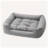 ElmaPet Cuccia Classic - Economica Cani e Gatti - Grigio - Misure: 80 cm x 65 cm