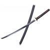 ACACIA MEDIOEVO Katana Non Affilata Demon Slayer Tanjiro Kamado Nera SH650.55
