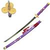 ACACIA MEDIOEVO Katana Non Affilata in legno - Replica One Piece Enma Viola FL23508.55